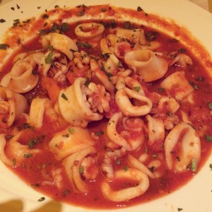 calamari in red sauce 