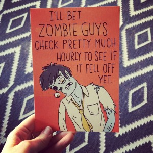 zombie guy card