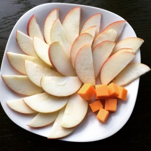 apple and cheddar