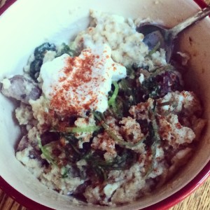 oats with lamb