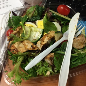 cafeterian clamshell salad