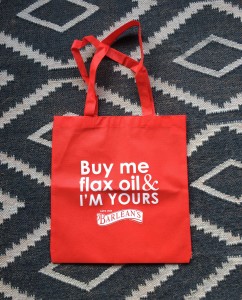 barleans flax oil bag