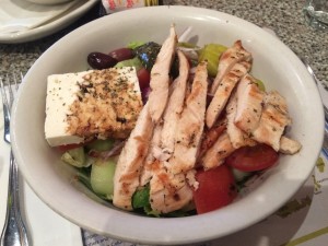 Uncle Nicks Greek Salad lunch 