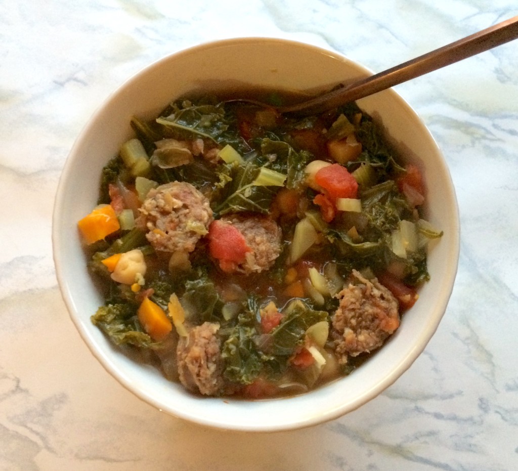 chickpea andouille sausage soup