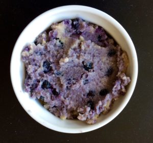 grain free blueberry cake