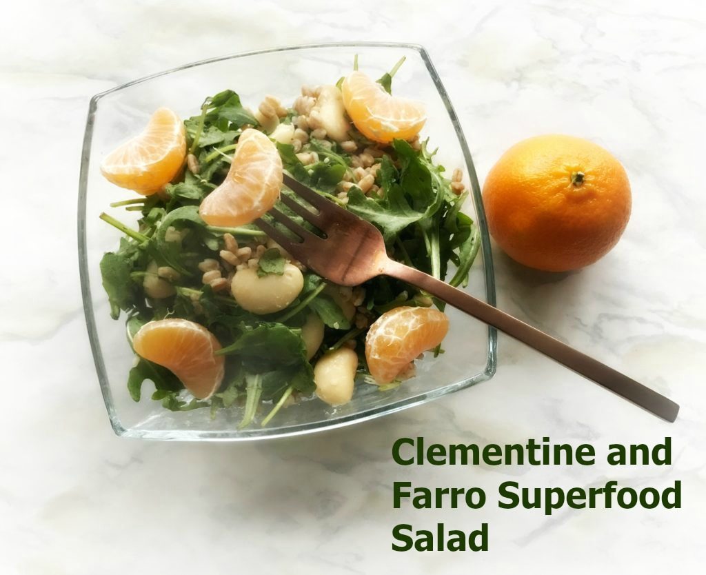 featuredclementine farro salad 1024x834 1024x834 - Clementine and Farro Superfood Salad