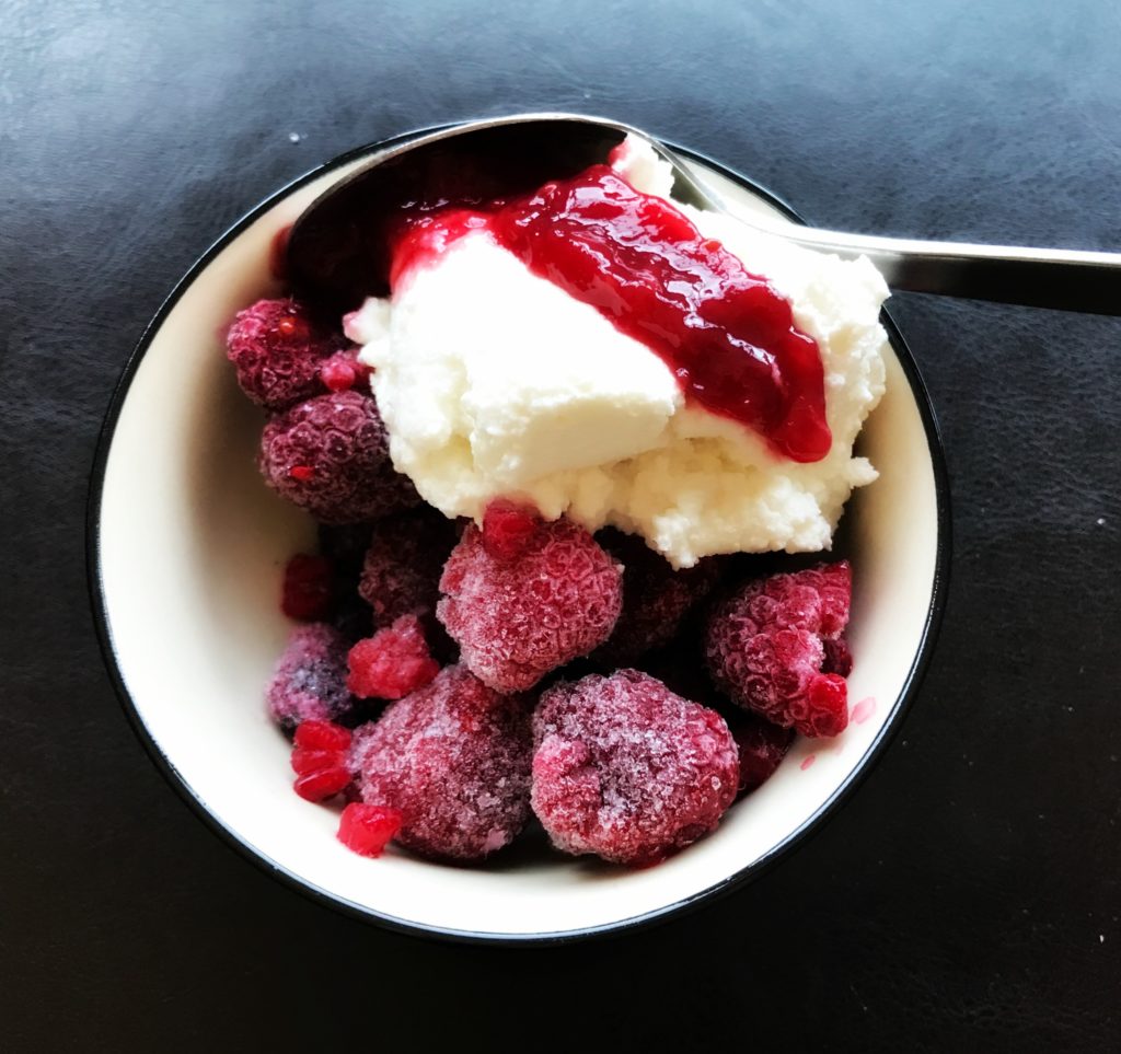 Berry Ricotta Snack 1024x963 - What I Ate Wednesday: More Saturday Stuff