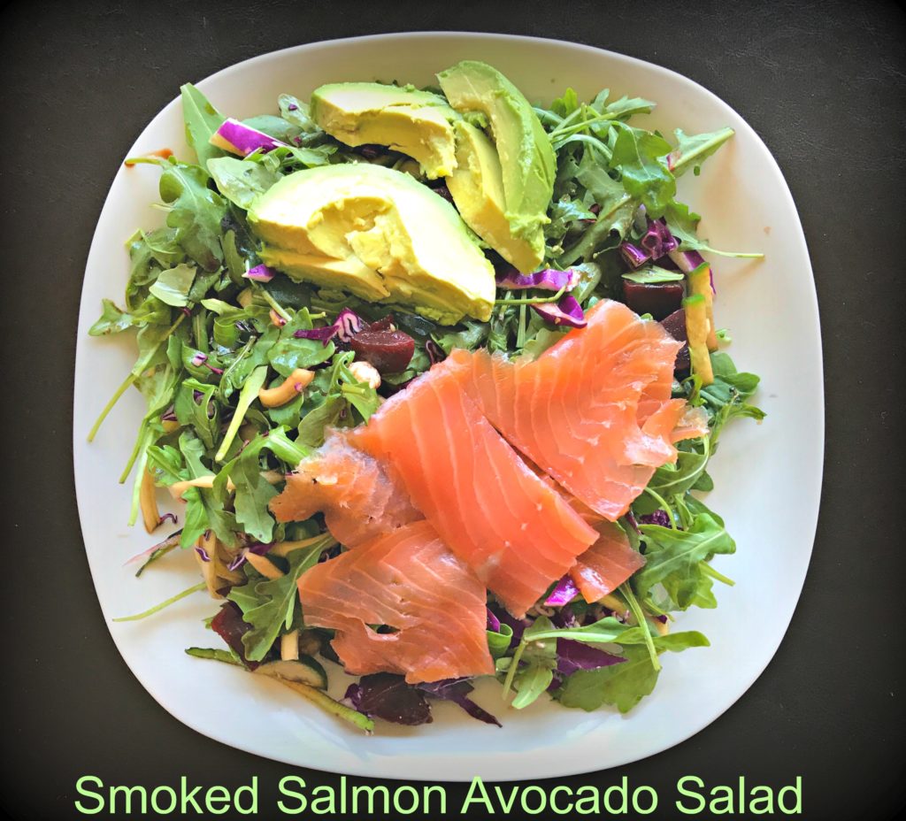Smoked Salmon Salad2 1024x928 - Smoked Salmon Avocado Salad