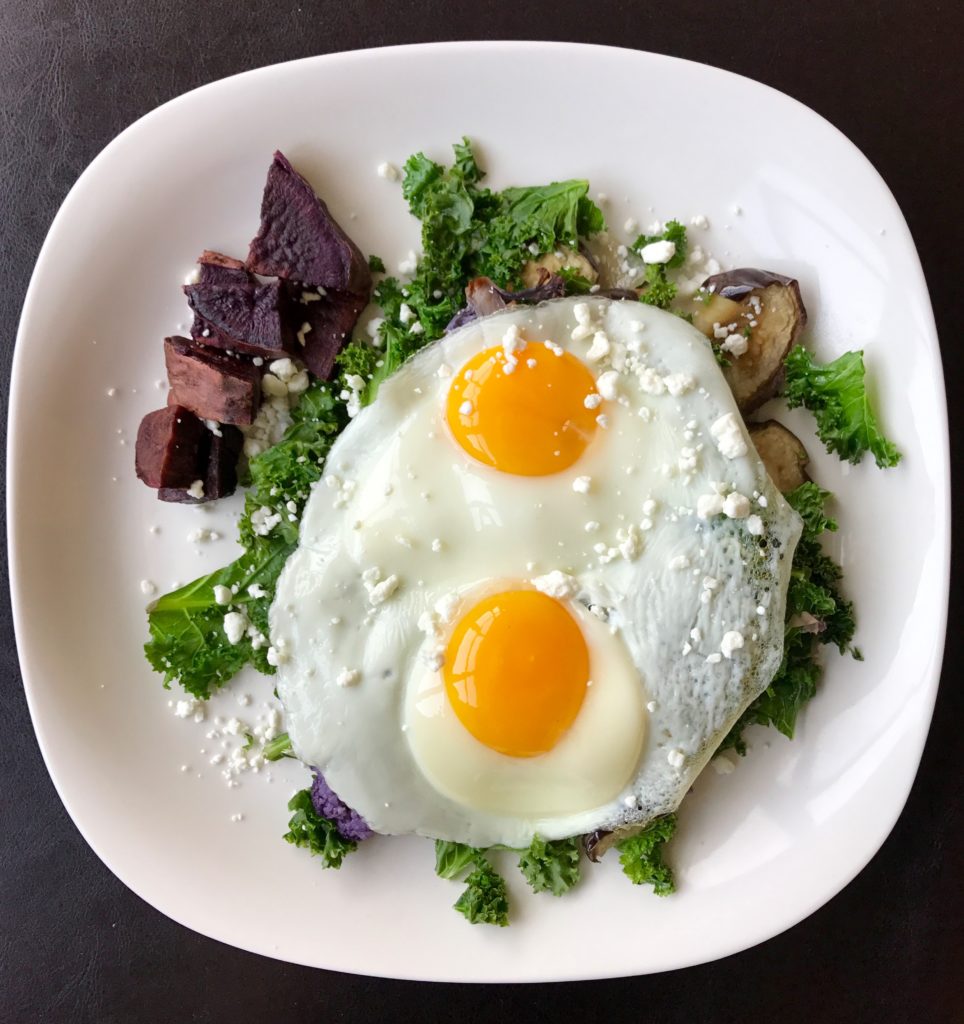 Egg & Veggie Breakfast Plate