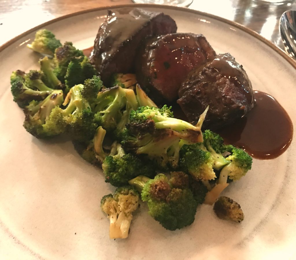 farm steak & broccoli 