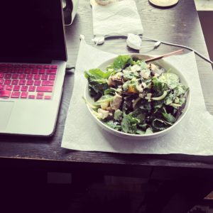 Desk Lunch Salad