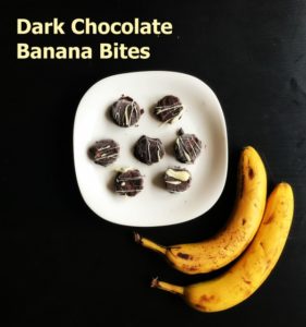 Dark Chocolate Banana Bites