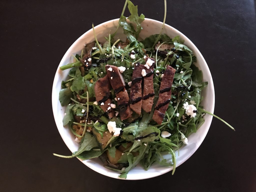 Steak and Arugula Salad 