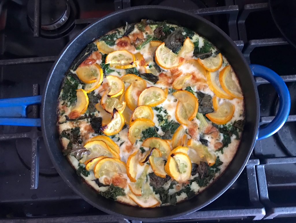 SummerSquashFrittata 1024x774 - What I Ate Wednesday #337: The productivity struggle is real