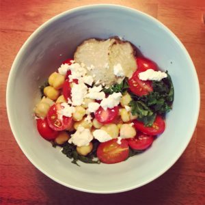 Chickpea and Kale Bowl