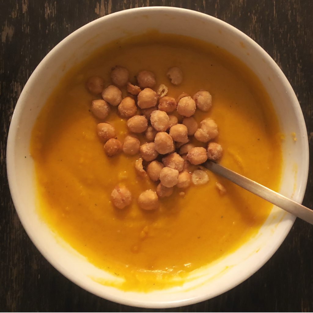 KabochaSoupAbove 1024x1024 - The Easiest Butternut Squash Soup You’ll Ever Make 